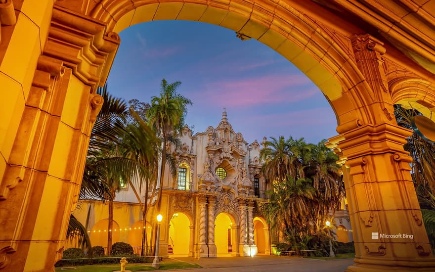 Casa del Prado, Balboa Park, San Diego, California