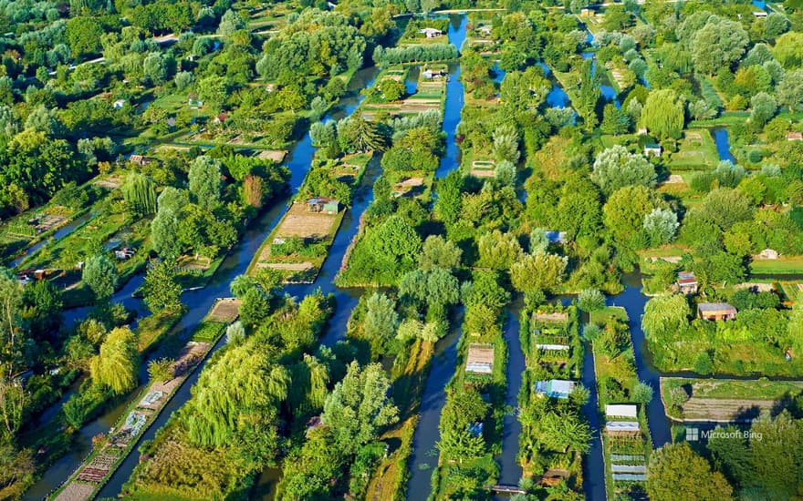 Marshes of Bourges, France