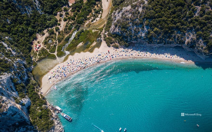 Cala Luna beach, Sardinia, Italy