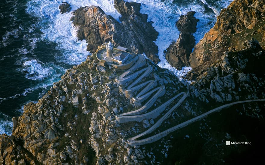 Cíes Lighthouse Path, Pontevedra, Galicia