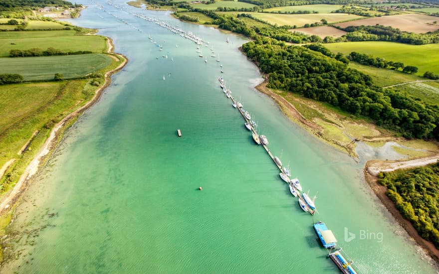 The River Medina on the Isle of Wight