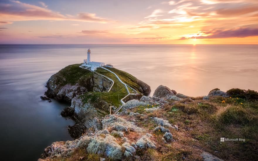 South Stack Lighthouse, Holyhead, Wales