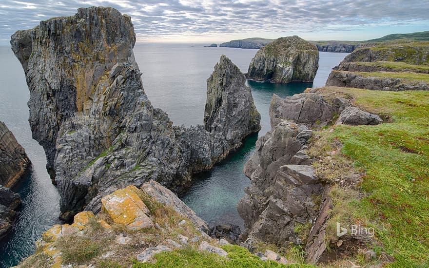 Falaises à Spillars Cove, T.-N.-L.